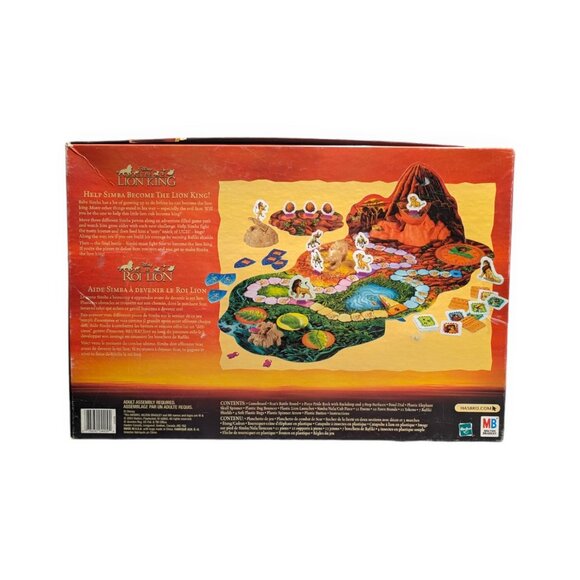 DISNEY'S THE LION KING ADVENTURE BOARD GAME 2003 MILTON BRADLEY 100% complete - Picture 5 of 5